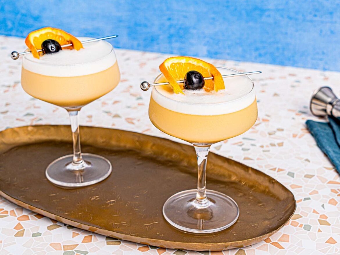 Receita da Bebida Whiskey Sour