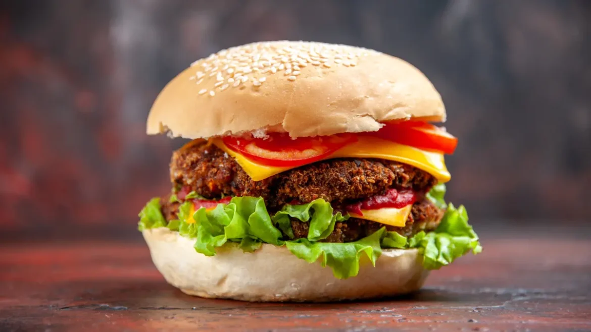 Hambúrguer artesanal clássico